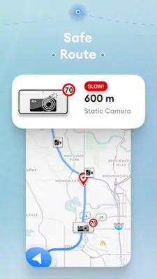 Map Drive - Radar, Speedometer android App screenshot 2